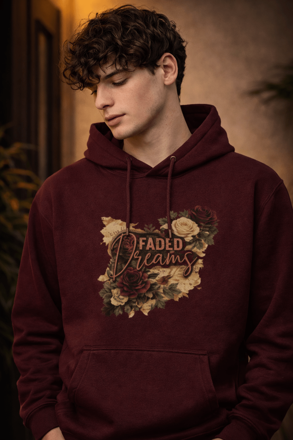 FADED DREAMS Oversized Hoodie - SyntaXwear