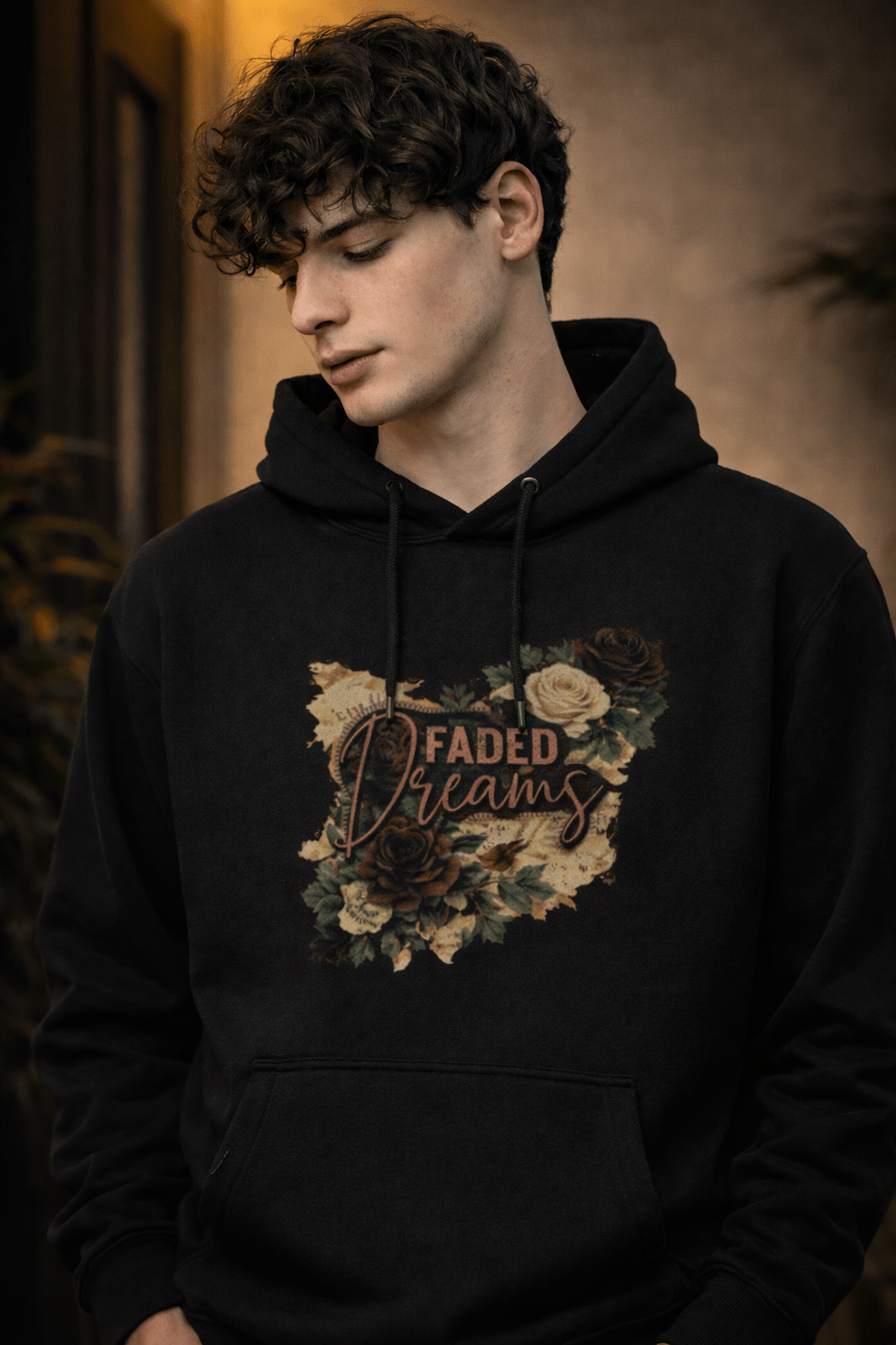 FADED DREAMS Oversized Hoodie - SyntaXwear