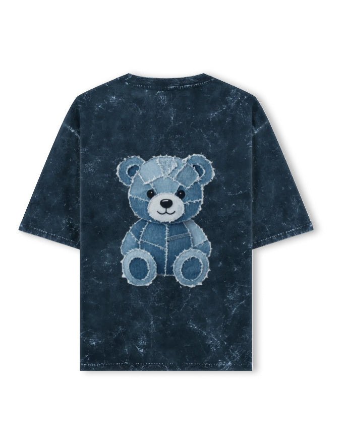 Frozen Teddy Oversized Tee - SyntaXwear
