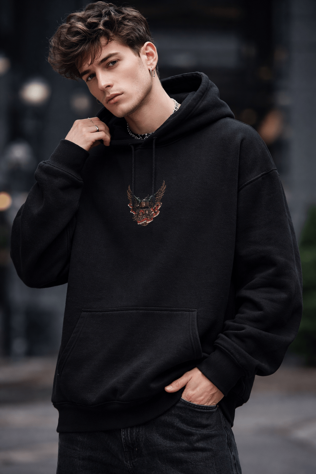 Knocks Oversized Hoodie - SyntaXwear