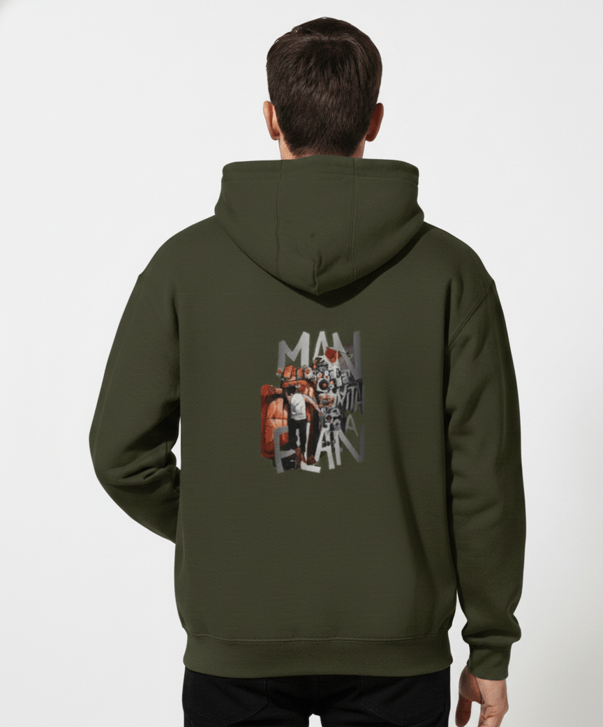 "Man With Plan" Hoodie - SyntaXwear