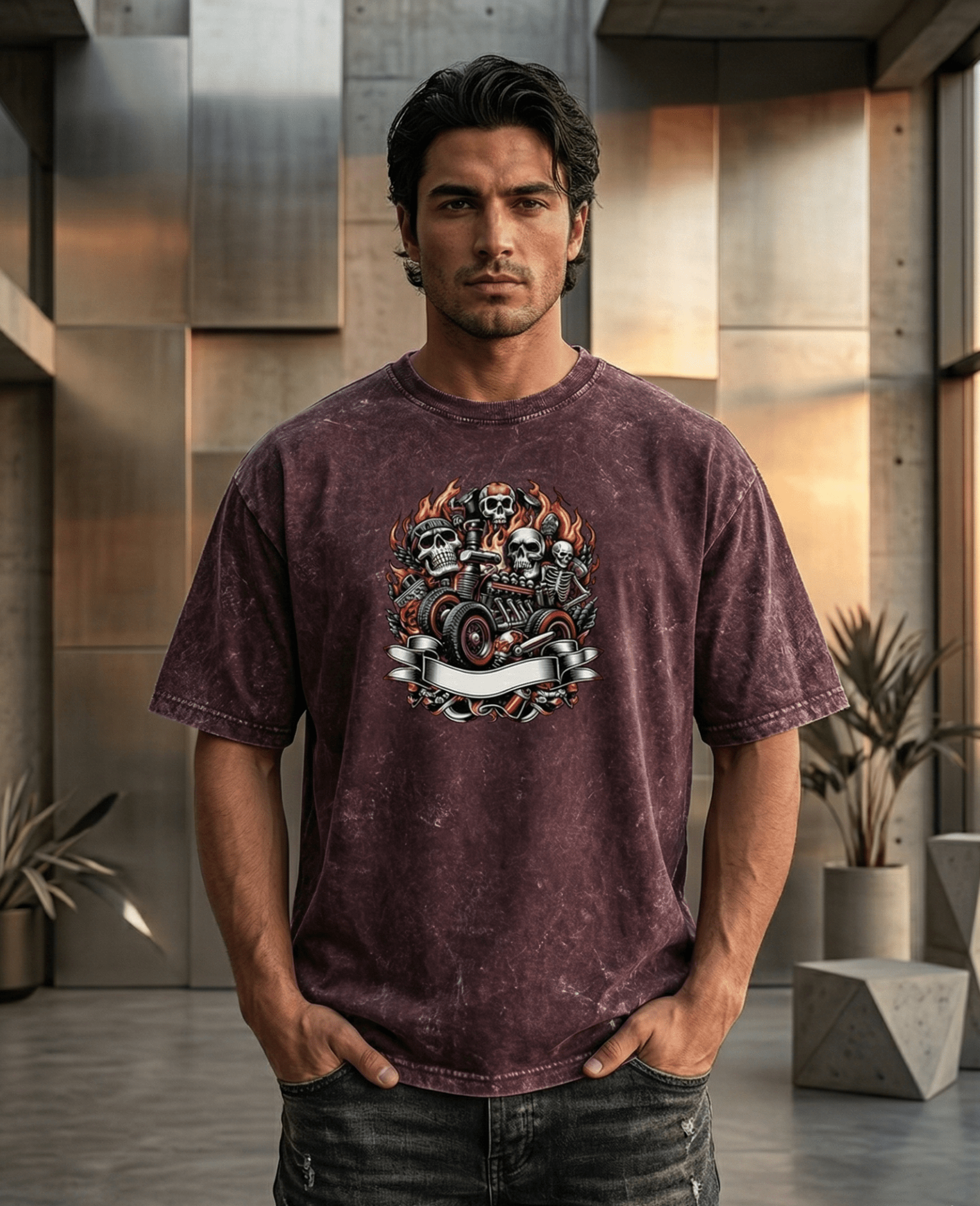 "Nightmare Oversized" T-Shirt - SyntaXwear