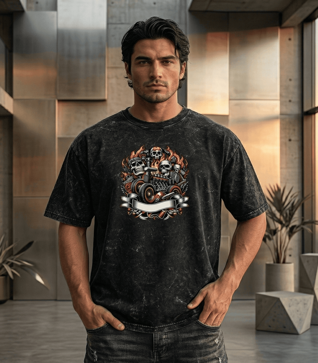 "Nightmare Oversized" T-Shirt - SyntaXwear