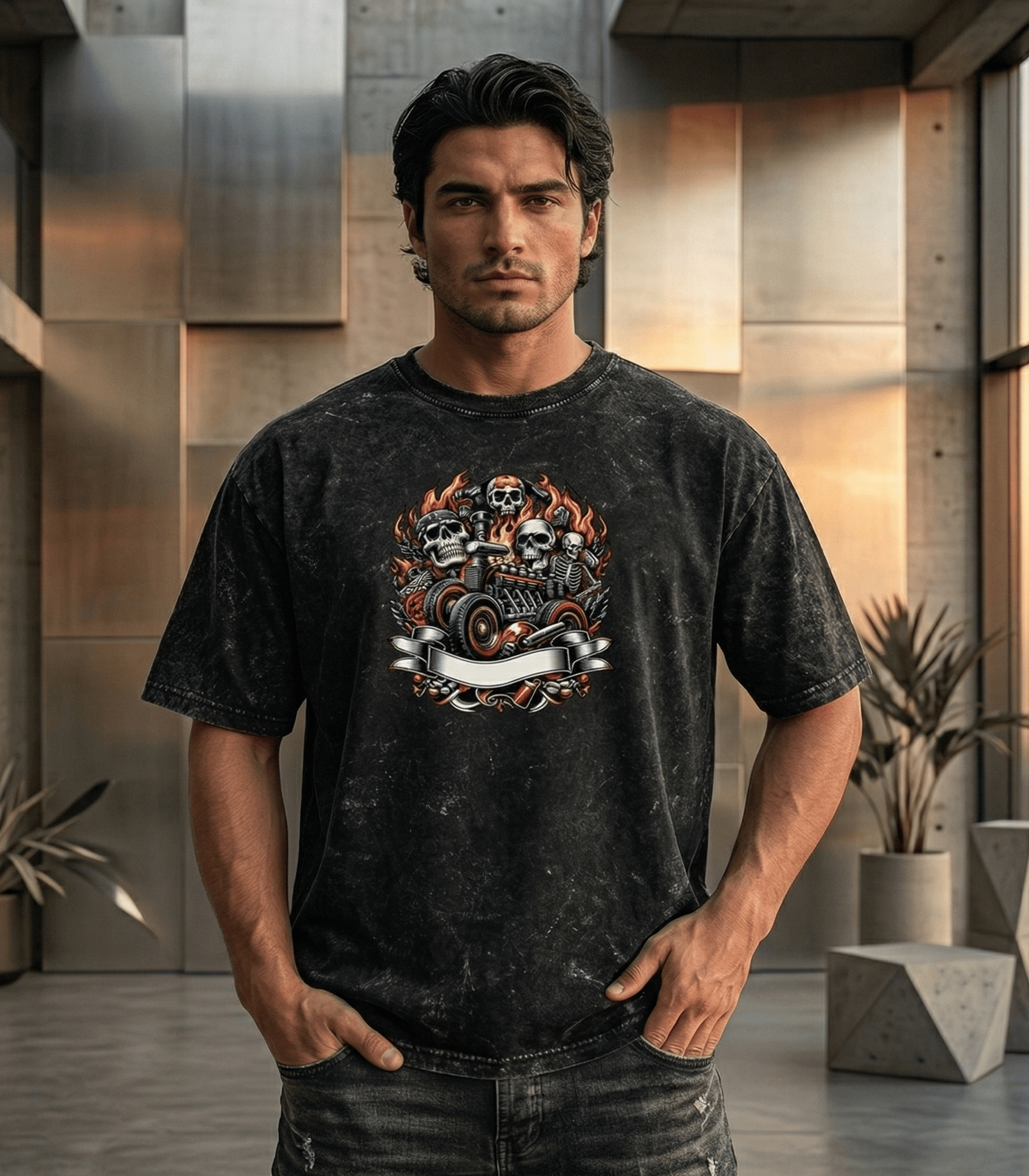 "Nightmare Oversized" T-Shirt - SyntaXwear