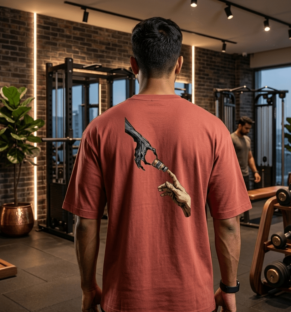 No - Tren Oversized T-Shirt - SyntaXwear
