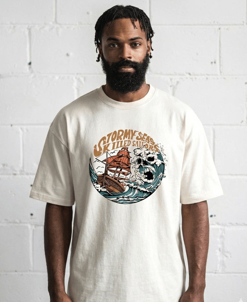 Pirates Oversized Tee - SyntaXwear