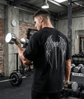 Scorpion - Wings Oversized T-Shirt - SyntaXwear