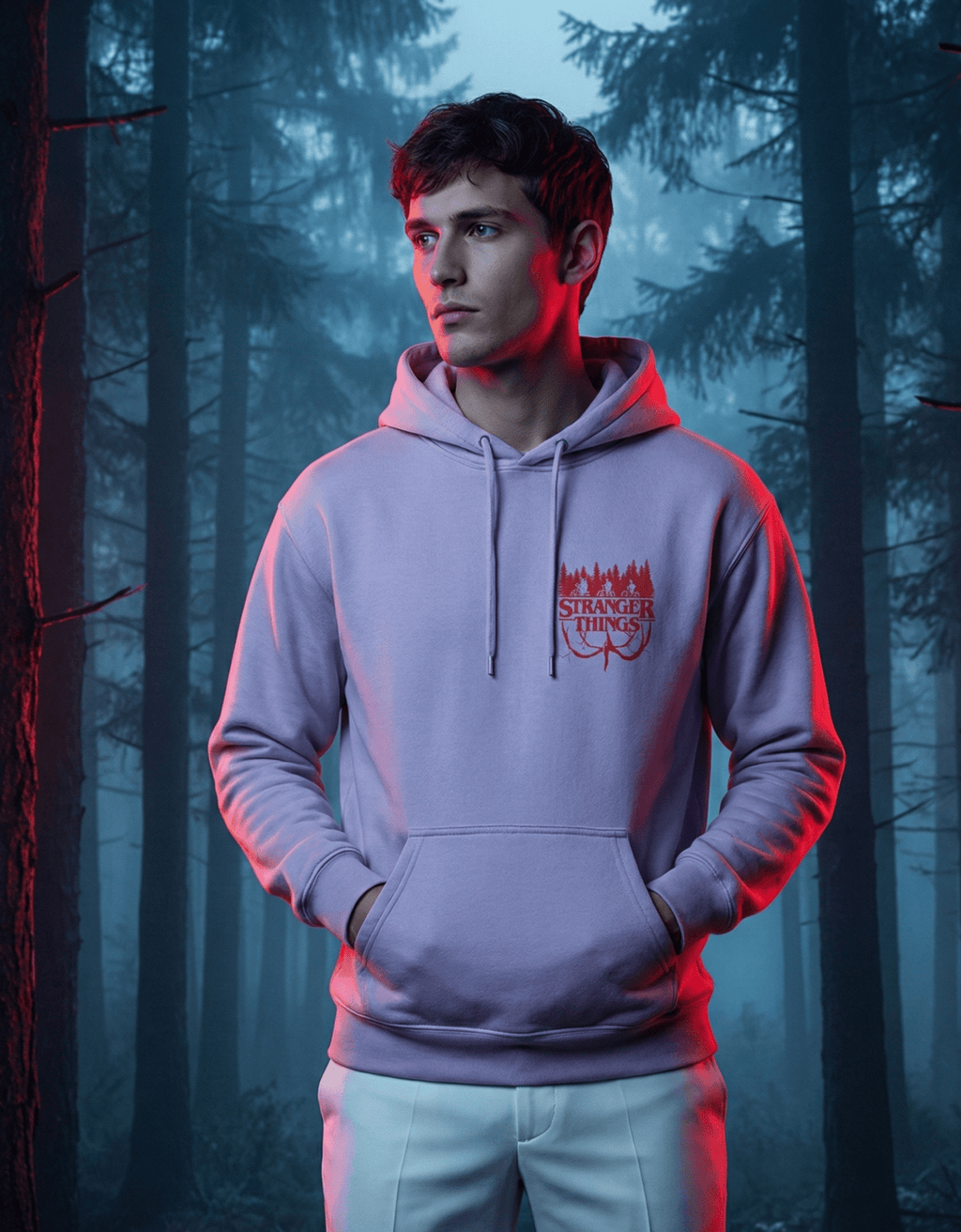Stranger Things | Unisex Hoodie | Upside Down - SyntaXwear