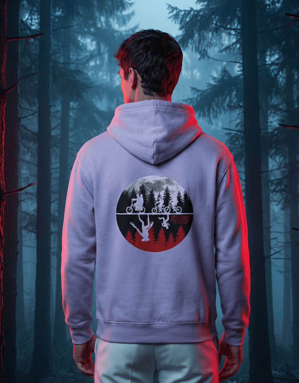 Stranger Things | Unisex Hoodie | Upside Down - SyntaXwear