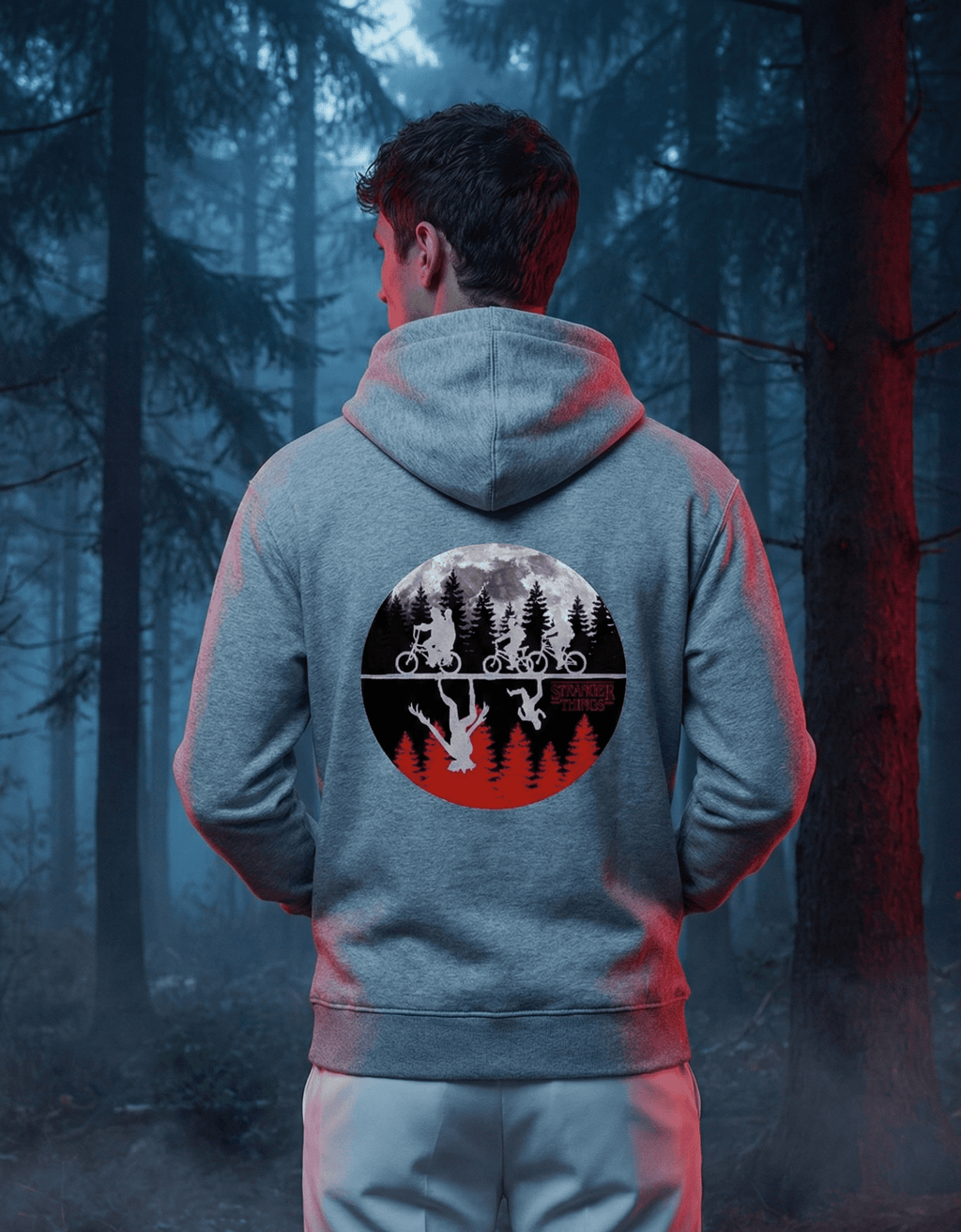 Stranger Things | Unisex Hoodie | Upside Down - SyntaXwear