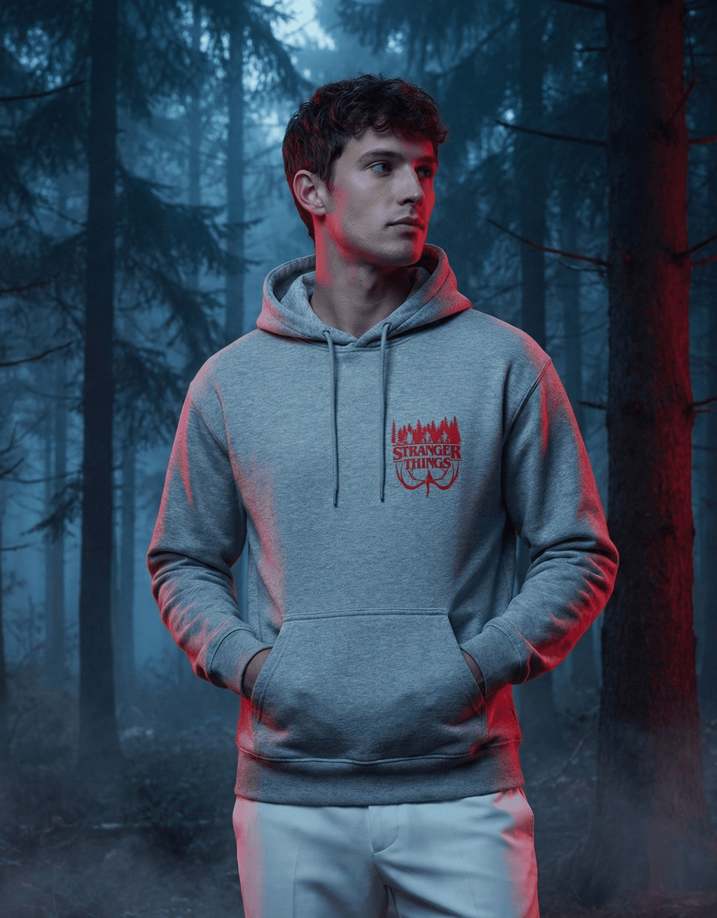 Stranger Things | Unisex Hoodie | Upside Down - SyntaXwear