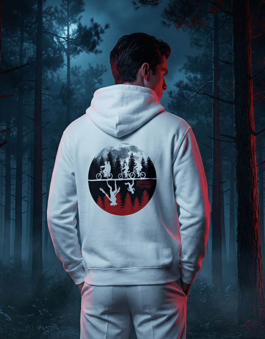 Stranger Things | Unisex Hoodie | Upside Down - SyntaXwear