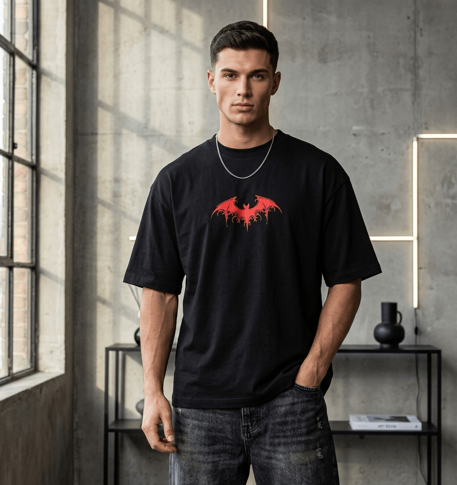 The Batman Oversized T-Shirt - SyntaXwear