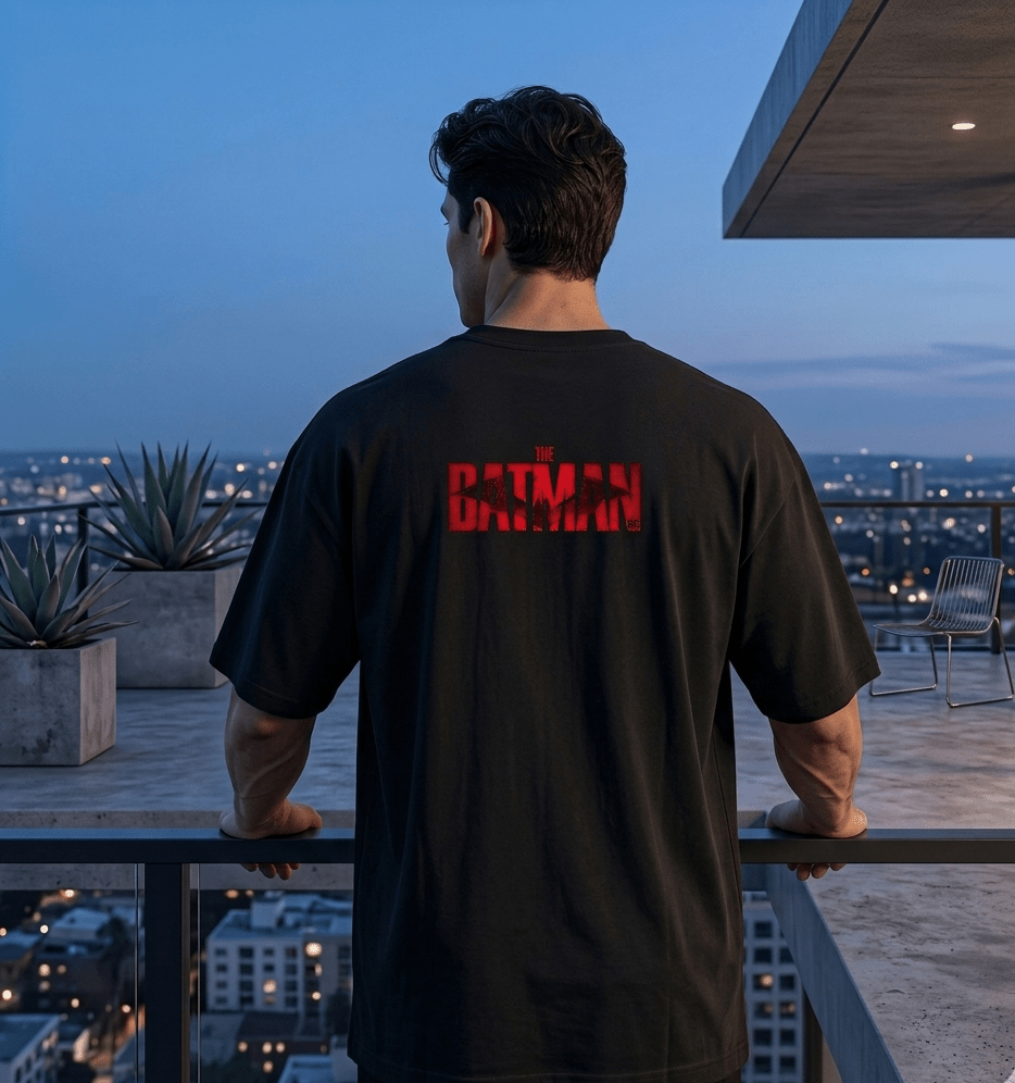 The Batman Oversized T-Shirt - SyntaXwear