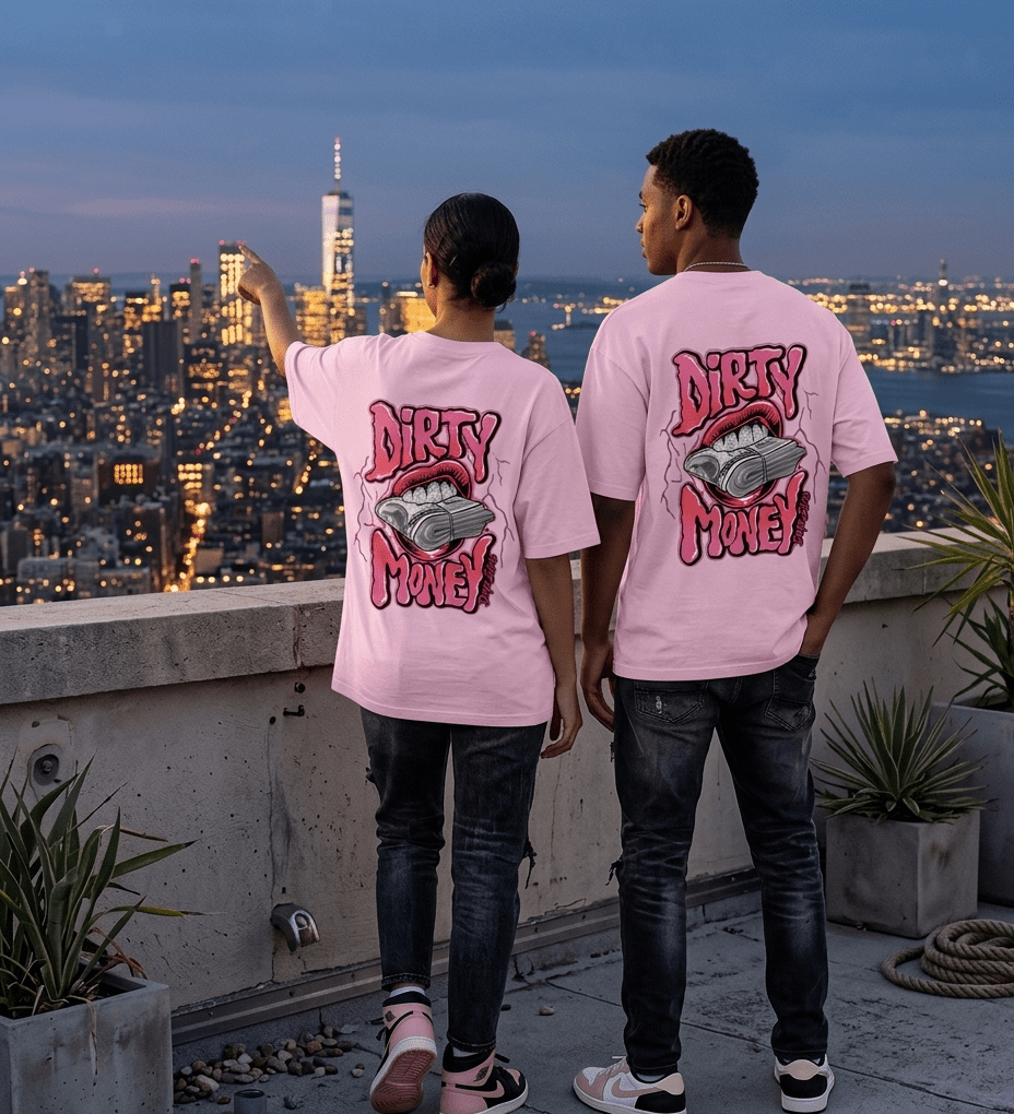 The "Dirty Money" Oversized Unisex Tee - SyntaXwear