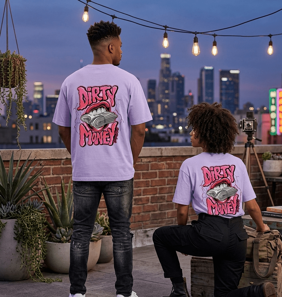 The "Dirty Money" Oversized Unisex Tee - SyntaXwear
