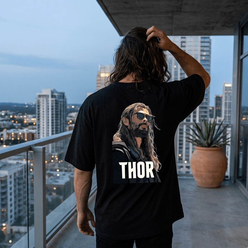 The Thor Unisex Oversized T-Shirt - SyntaXwear