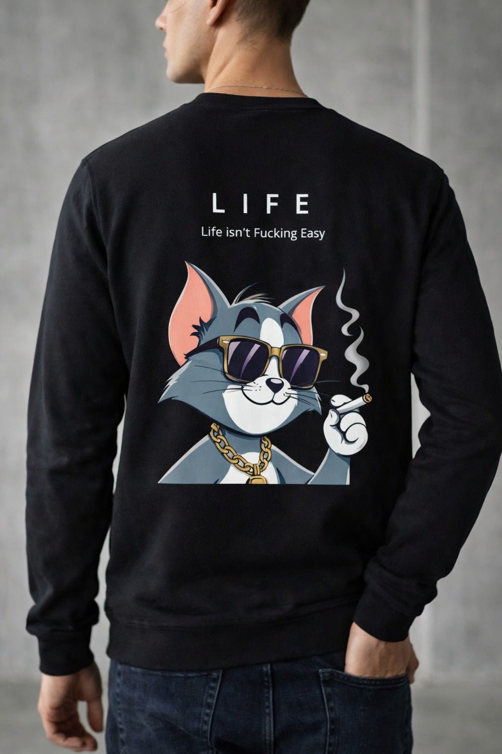Tom Unisex Streetwear Sweatshirt - SyntaXwear