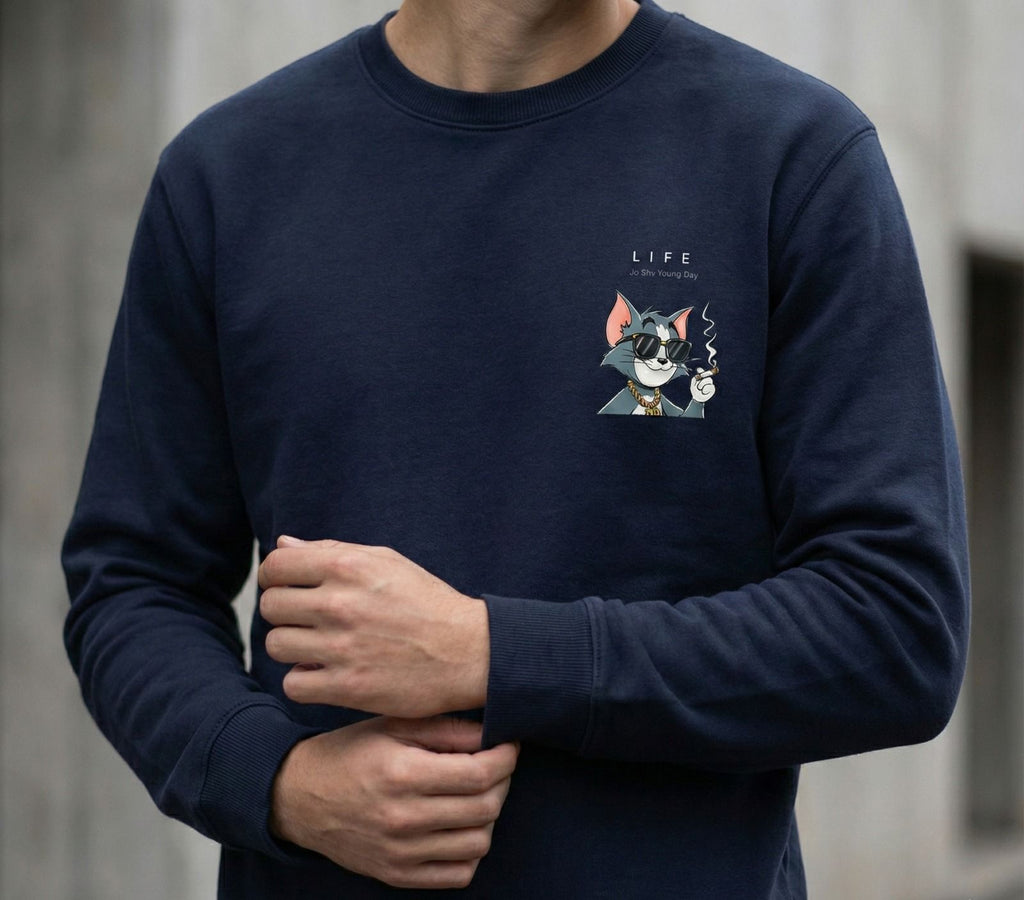 Tom Unisex Streetwear Sweatshirt - SyntaXwear