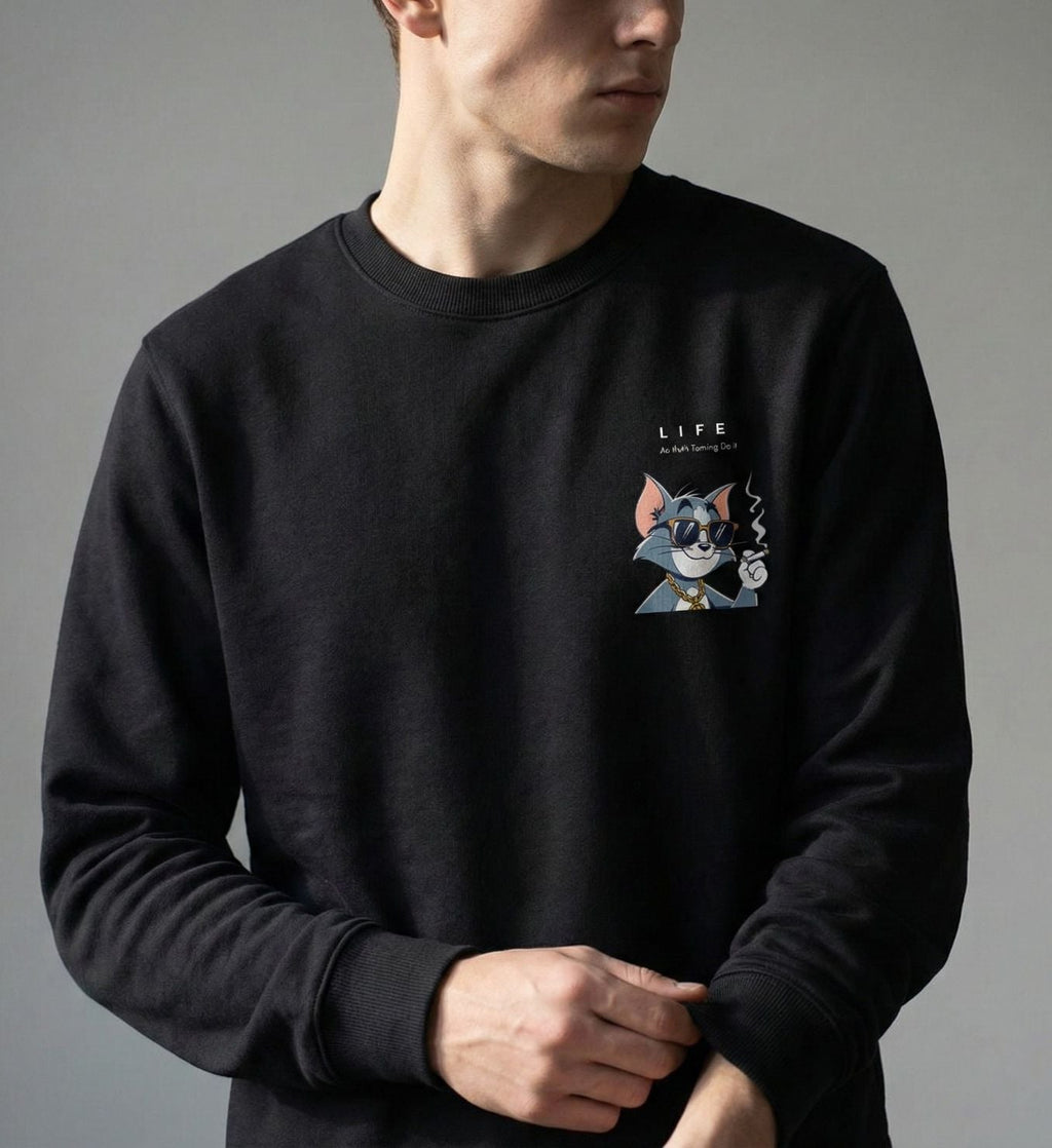 Tom Unisex Streetwear Sweatshirt - SyntaXwear