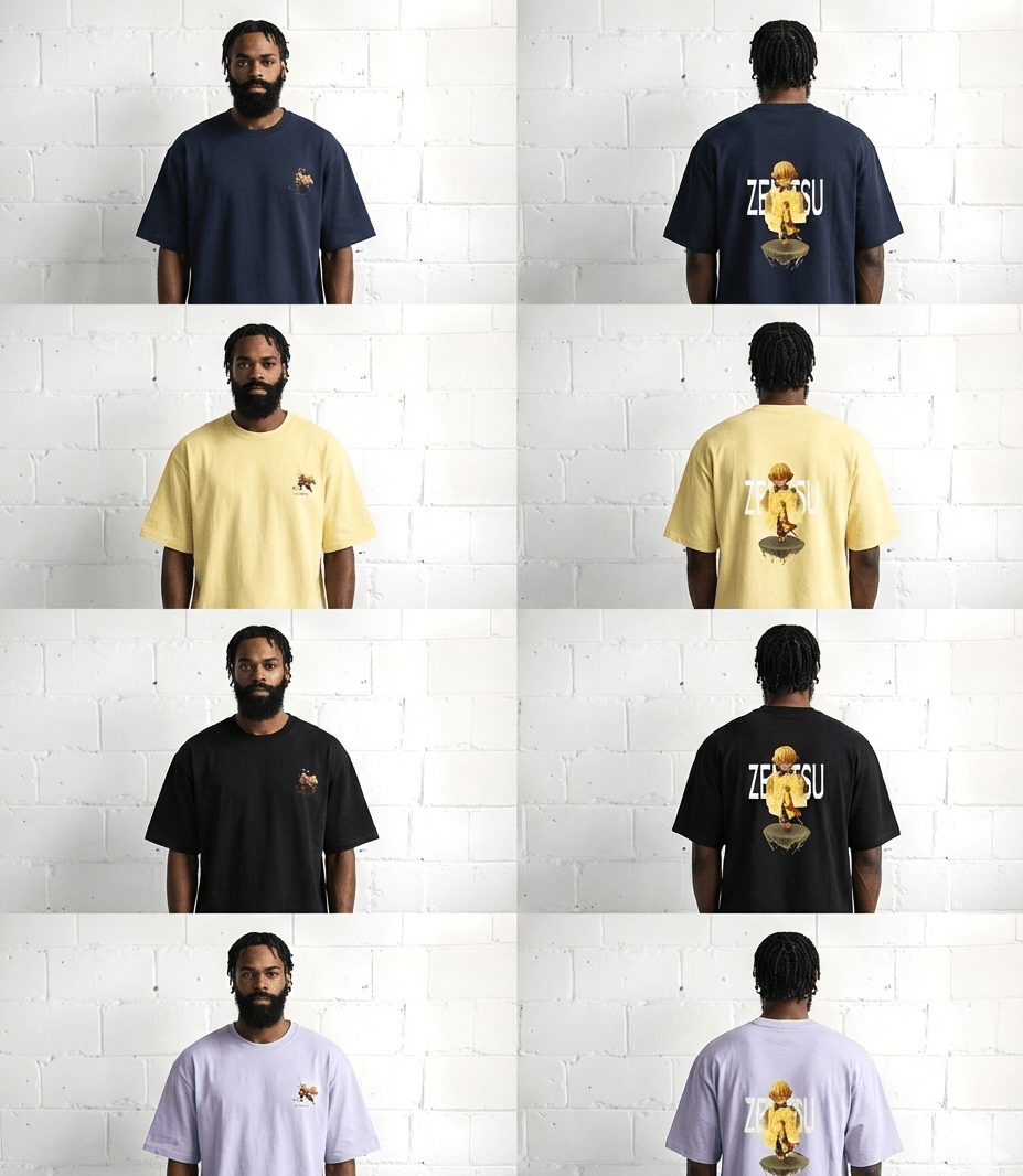 Zenitsu Oversized T-Shirt - SyntaXwear